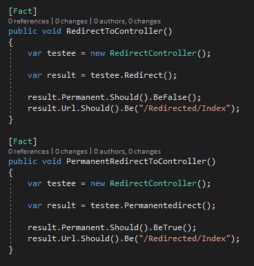 Testing redirect to a controller